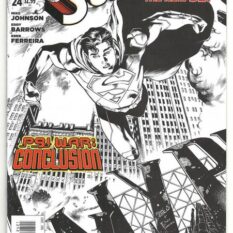Superman Vol 3 #24 Eddy Barrows Incentive Sketch Variant 1:25