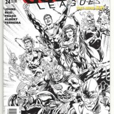 Justice League Vol 2 #24 Ivan Reis Incentive Sketch Variant 1:100
