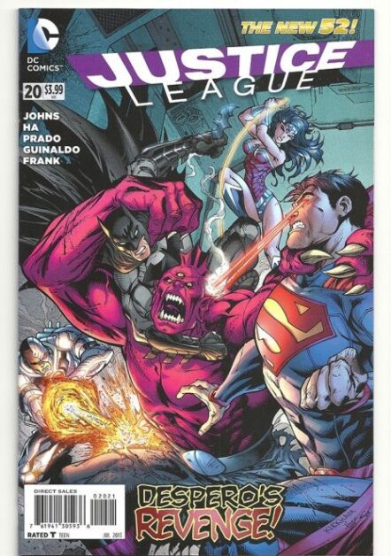 Justice League Vol 2 #20 Tyler Kirkham Variant