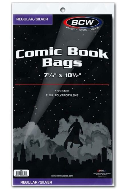 BCW Silver / Regular Comic Bags