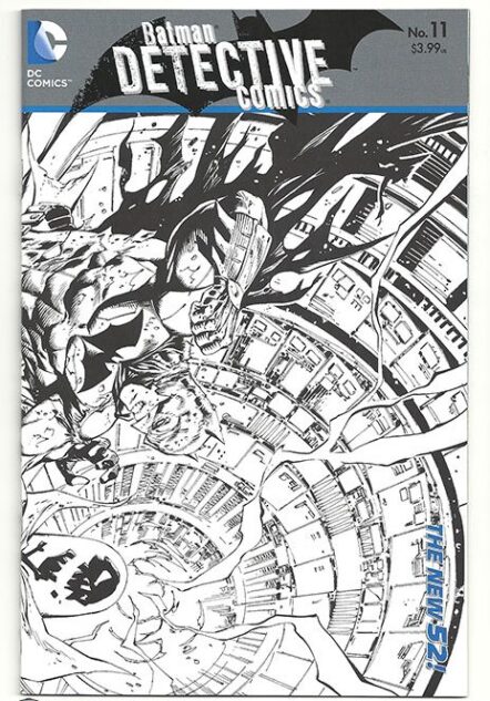 Detective Comics Vol 2 #11 Tony S Daniel Incentive Sketch Variant 1:25