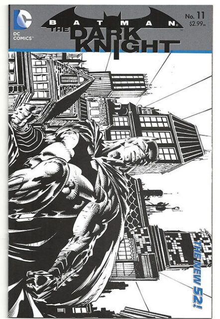Batman: The Dark Knight Vol 2 #11 David Finch Incentive Sketch Variant 1:25