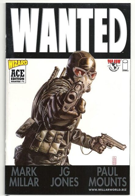 Wanted #1 Wizard ACE Edition - Acetate Overlay Cover Variant