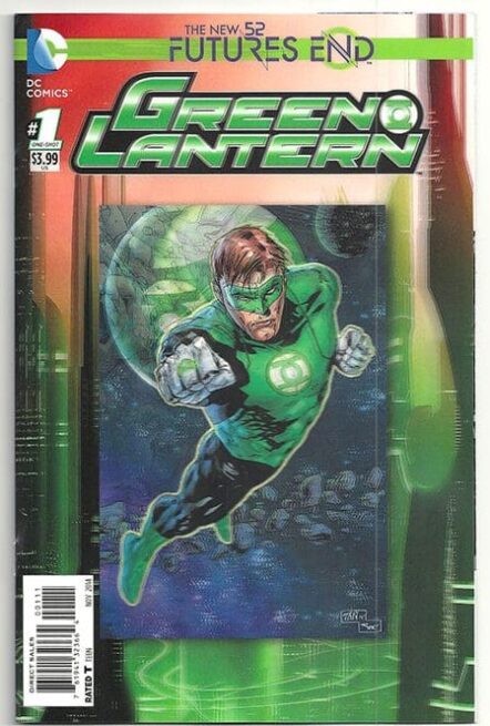 Green Lantern: Futures End #1 Lenticular Variant
