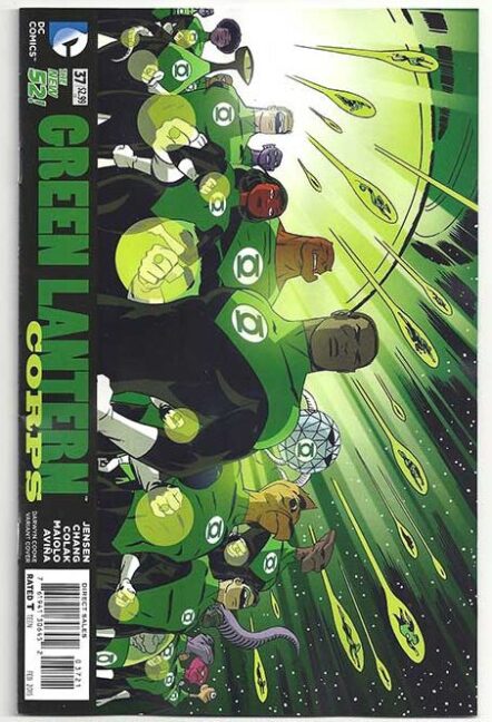Green Lantern Corps Vol 3 #37 Darwyn Cooke Variant