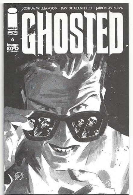 Ghosted #6 Image EXPO 2014 Black and White Variant