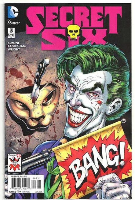 Secret Six Vol 4 #3 The Joker 75th Anniversary Variant