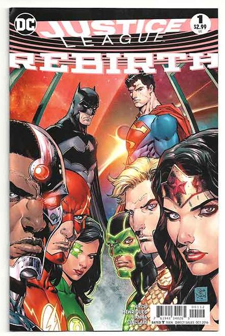 Justice League: Rebirth #1