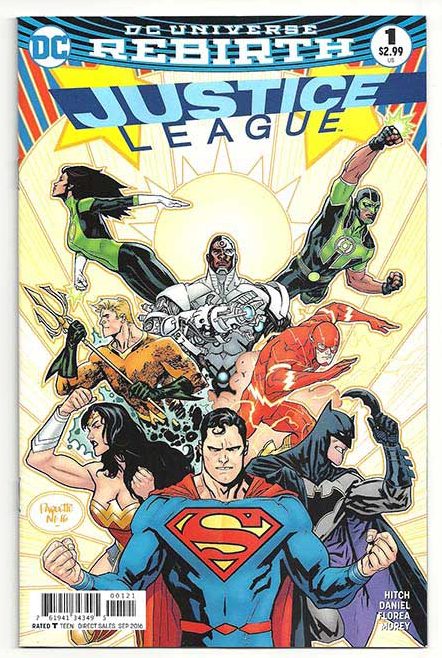 Justice League Vol 3 #1 Yanick Paquette Variant