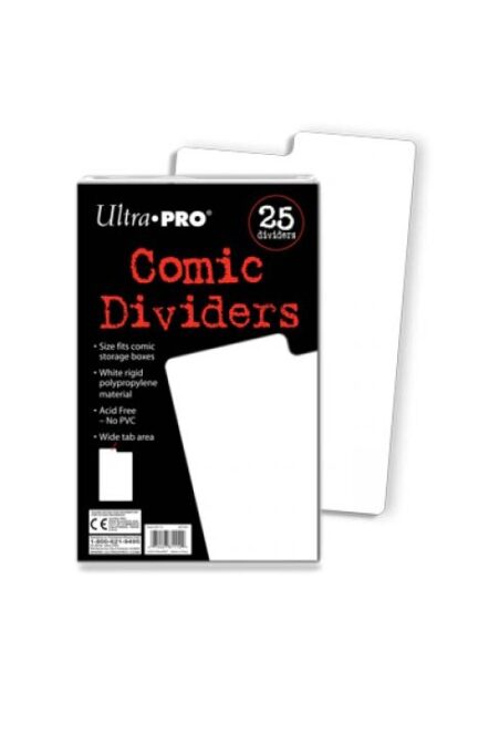 Ultra PRO Comic Dividers - Pack Of 25