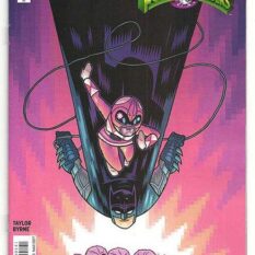 Justice League / Power Rangers #1 Dan Hipp Batman Pink Ranger Variant