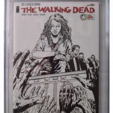 Walking Dead #127 Diamond Retailer Summit 2014 Sketch Variant CGC 9.6 NM+