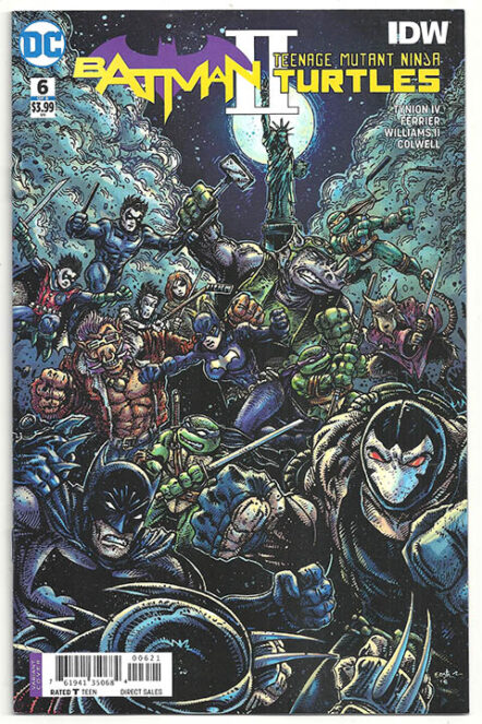 Batman / Teenage Mutant Ninja Turtles II #6 Kevin Eastman Variant