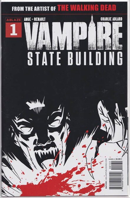 Vampire State Building #1 Charlie Adlard Black & White Variant