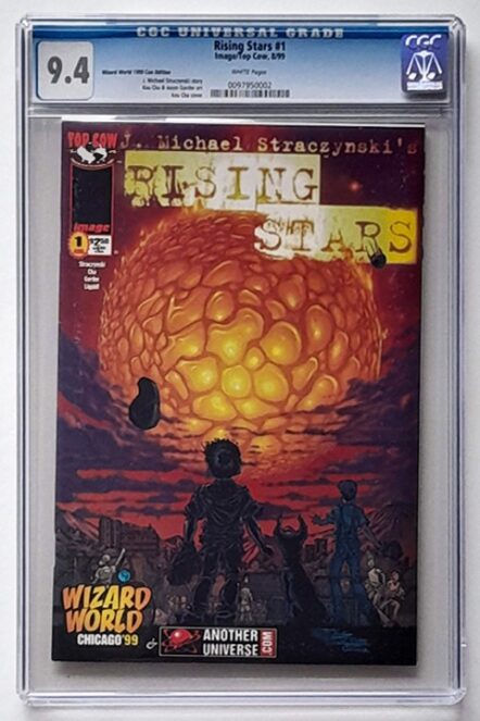 Rising Stars #1 Wizard World 1999 Con Exclusive Variant CGC 9.4 NM