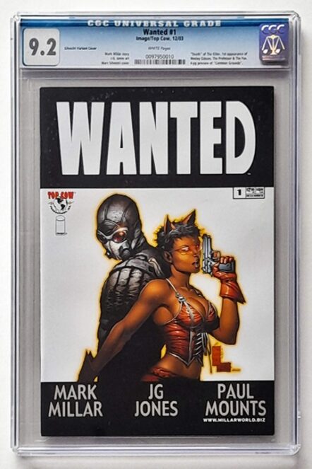 Wanted #1 Silvestri Variant CGC 9.2 NM-