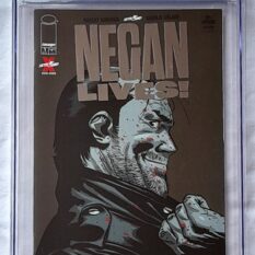 Negan Lives #1 Silver Foil Variant (2 Per Store) CGC 9.6 NM+