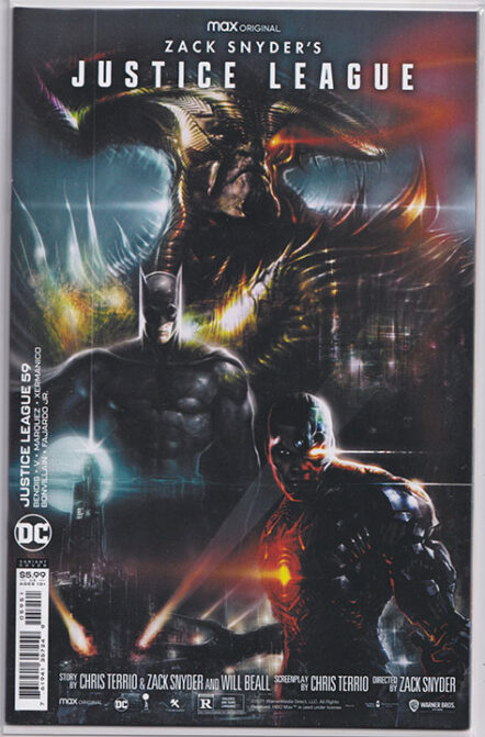 Justice League Vol 4 #59 Liam Sharp Snyder Cut Variant