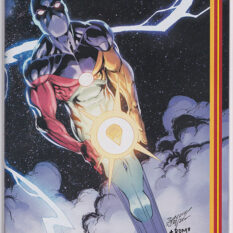 Heroes Reborn Vol 2 #4 Connecting Mark Bagley Doctor Spectrum Trading Card Variant