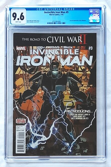 Invincible Iron Man Vol 2 #9 CGC 9.6 NM+