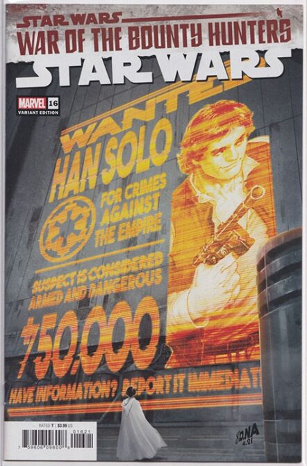 Star Wars Vol 3 #16 David Nakayama Wanted Poster Variant
