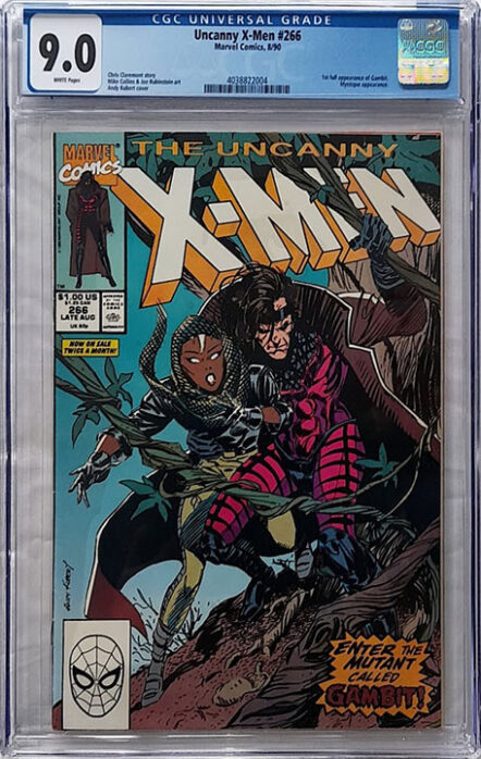 Uncanny X-Men Vol 1 #266 CGC 9.0 VF/NM