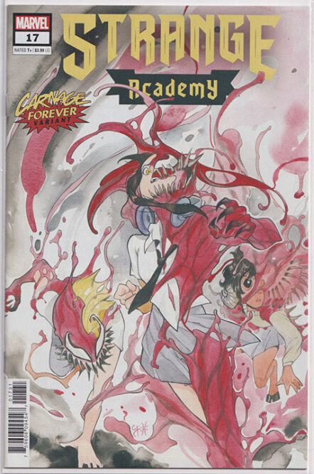 Strange Academy #17 Peach Momoko Carnage Forever Variant