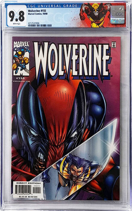 Wolverine Vol 2 #155 CGC 9.8 NM/M
