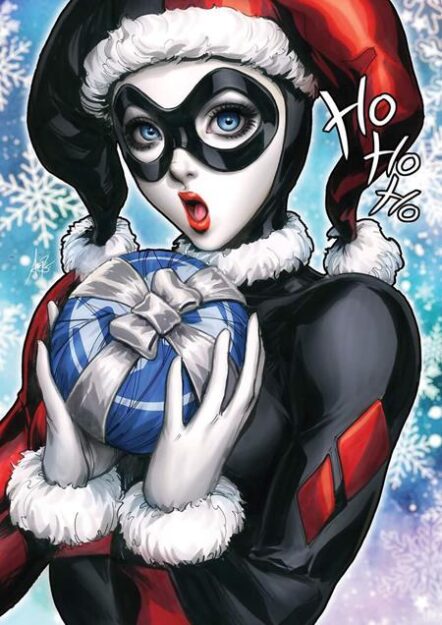 Harley Quinn #34 Cvr C Stanley Artgerm Lau DC Holiday Card Special Edition Var Pre-order