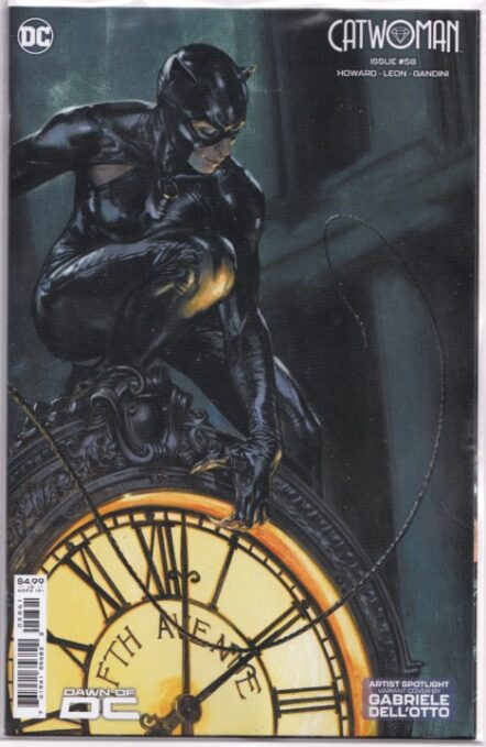 Catwoman Vol 5 #58 Gabriele Dell'Otto Artist Spotlight Card Stock Variant