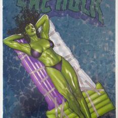 Sensational She-Hulk Vol 2 #1 Adam Hughes Foil Variant