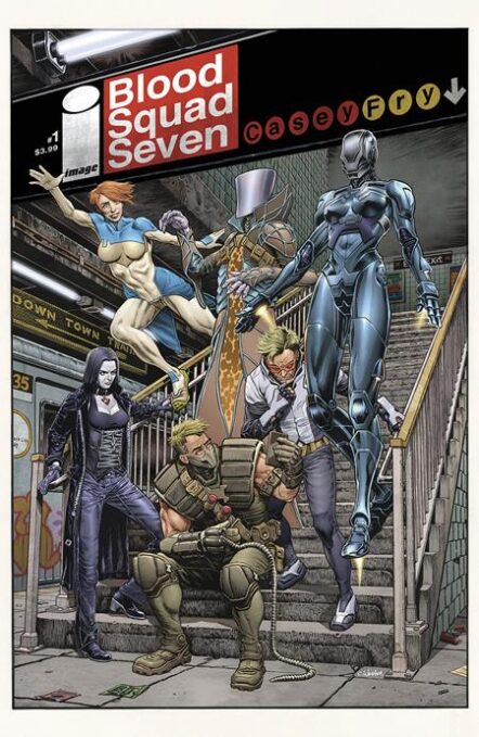 Blood Squad Seven #1 Cvr B Chris Weston Var Pre-order