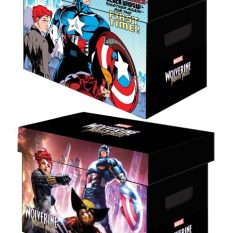 Marvel Graphic Comic Boxes: Wolverine Madripoor Knights Short Comic Storage Box