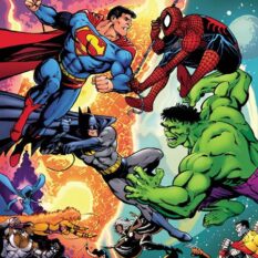 DC Versus Marvel Omnibus HC George Perez Cvr Pre-order