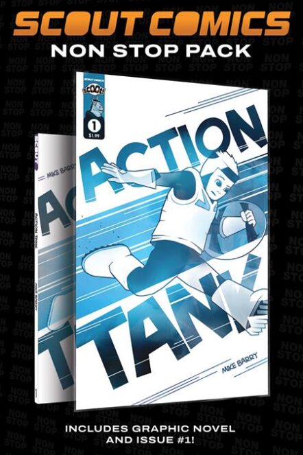 Action Tank Vol 1 Scoot Collectors Pack #1 And Complete TP (Non Stop) Pre-order