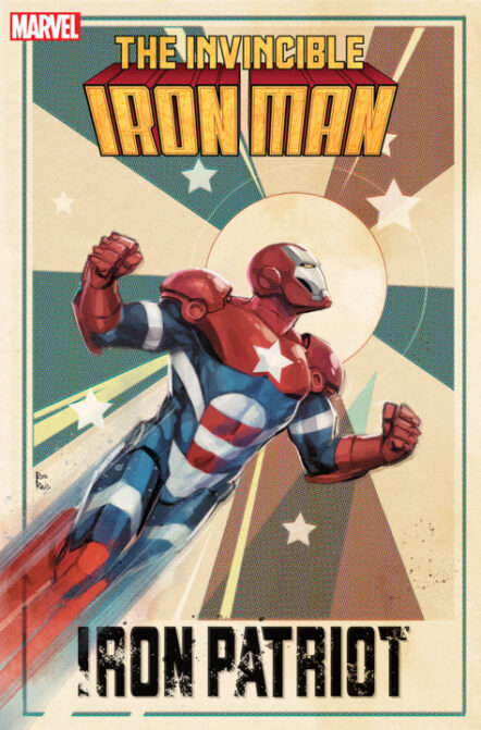 Invincible Iron Man #19 Rod Reis Iron Patriot Variant Pre-order