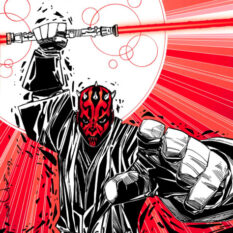 Star Wars: Darth Maul - Black, White & Red #4 Walt Simonson Variant Pre-order