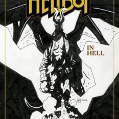 Mike Mignolas Hellboy In Hell Artists Edition HC Book 02 Mike Mignola Cover Pre-order