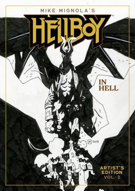 Mike Mignolas Hellboy In Hell Artists Edition HC Book 02 Mike Mignola Cover Pre-order