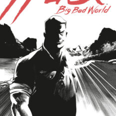 Huck: Big Bad World #6 Cover B (B&W) (Rafael Albuquerque) Pre-order