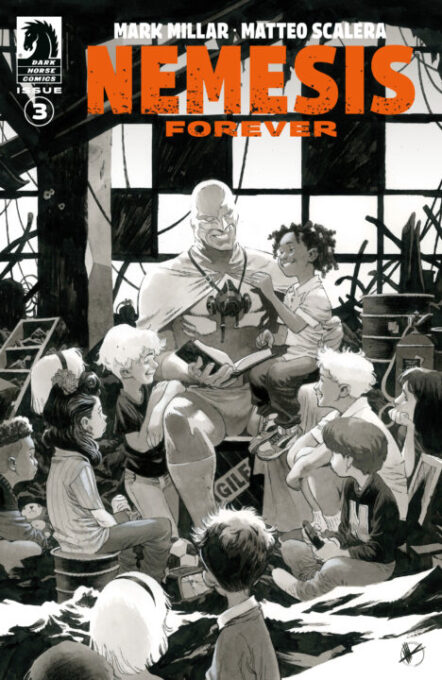 Nemesis Forever #3 Cover B (B&W) (Matteo Scalera) Pre-order