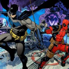 DC Marvel Batman Deadpool #1 (One Shot) Cover B Dan Mora Batman Deadpool Wraparound Card Stock Variant Pre-order