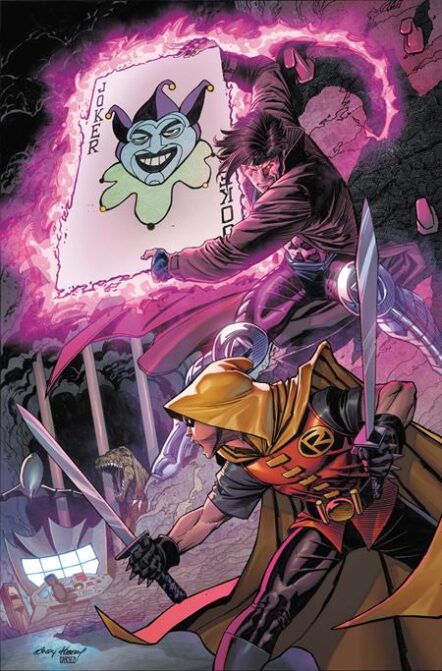 DC Marvel Batman Deadpool #1 (One Shot) Cover I Andy Kubert Damian Wayne Gambit Card Stock Variant Pre-order