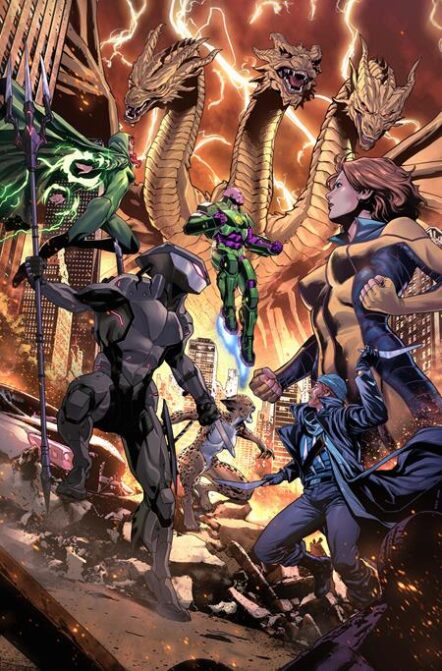 Justice League vs Godzilla vs Kong 2 #5 (Of 7) Cover C Lucas Meyer Card Stock Variant Pre-order