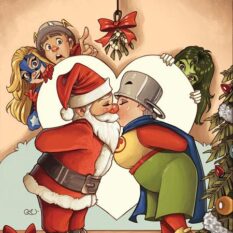 DCs I Saw Ma Hunkel Kissing Santa Claus #1 (One Shot) Cover A Chrissie Zullo Pre-order