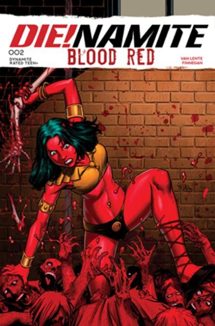 Die!Namite Blood Red #2 Cover A Ej Su Pre-order