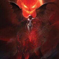 Vampirella Armageddon #5 Cover E Francesco Mattina Metal Virgin Variant Pre-order