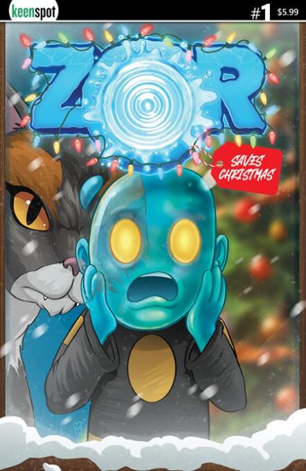 Zor Saves Christmas #1 Cover A Michael Adams Pre-order