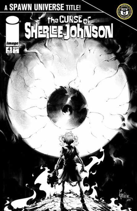 Spawn The Curse Of Sherlee Johnson #4 Cover C Jonathan Glapion B&W Variant Pre-order