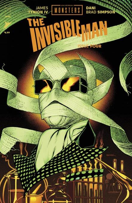 Universal Monsters The Invisible Man #4 (Of 4) Cover B Ryan Sook Variant Pre-order
